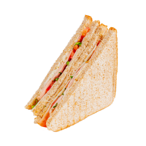 Холодный сэндвич с ветчиной