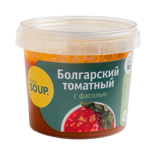 Болгарский томатный с фасолью 